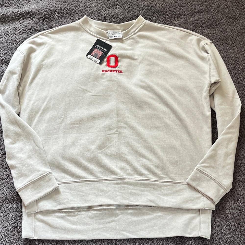 NWT Where I’m From Buckeyes Sweatshirt XS‎